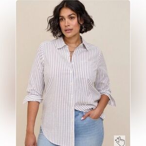 Cotton button down shirt